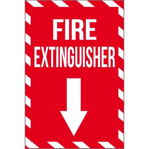 Fire Extinguisher (Vertical) Sign